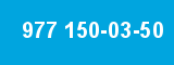 977 150-03-50 977 150-03-50